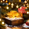 Warm yellow light string lights, indoor and outdoor decorative LED small color lights, festival atmosphere lights Application Scenario